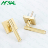 Satin Brass Wholesale Passage Lever Heavy Duty Interior Handles