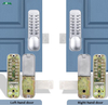 mechanical password door lock