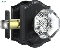 ANSI Grade 3 Crystal Bedroom Door Knob Lock