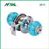 Crystal knob lock