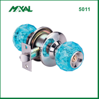 Crystal knob lock