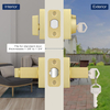 Single Cylinder Deadbolt Combo Set Door Locks