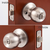 ANSI Grade 3 Door Knobs Bedroom Door Lock Tubular Knobset