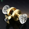 Bedroom Door Lock Glass Knob ANSI Grade 3 Door Knobs