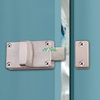 privacy lock handle set satin nickel