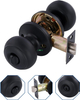 Door Knobs with Deadbolt Lock Combo Set