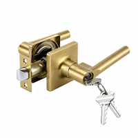 Tubular Handle Lock Modern Simple Indoor door handles luxury