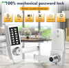 mechanical password door lock