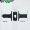 Wave Lever Entry Privacy Door Handles Manufacturer Exterior Tubular Handle Lock