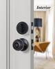 Door Knobs with Deadbolt Lock Combo Set