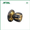 cylindrical ball knob lock for interior doors