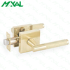 Satin Brass Wholesale Passage Lever Heavy Duty Interior Handles