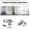 privacy lock handle set satin nickel