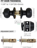 tubular knob lock