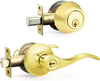 Door Levers Residential Door Lock with Deadbolt Lock