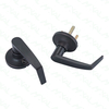 Zinc Door Handle Main Lock for Bedroom Bathroom with Wooden Door Handle