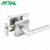 Brushed Nickel Passage Door Lever Heavy Duty Interior Handles