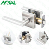Brushed Nickel Heavy Duty Interior Passage Door Lever Set