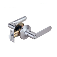 Satin Nickel Reminy Privacy Lever Residential Door Key