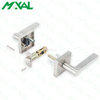 Interior Door Lock satin nickel wooden door