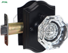 Crystal Interior Door Knob Lock Privacy Bedroom