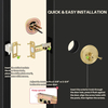 ANSI Grade 3 Single Cylinder Deadbolt Interior Door Lock