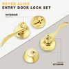 Door Levers Residential Door Lock with Deadbolt Lock