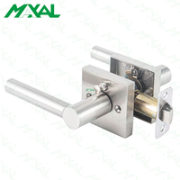 Tubular Lever Handle for Bedroom and Bathroom Interior Doors