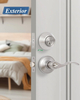 Single Cylinder Deadbolt Combo Set Residential Door Lock