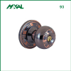 round ball door knob lock with keys