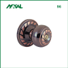 round ball door knob lock with keys