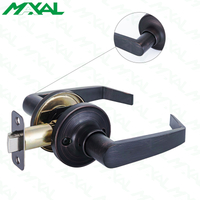 black matte door handles with lock interior door