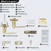 ANSI Grade 3 residential door lock