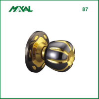 cylindrical ball knob lock for interior doors