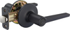 Black Zinc Alloy Door Handle Apartment Office Entrance Privacy Door Locks