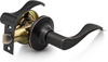 Door Handles for Interior Doors Apartment Office Passage Door Locks in Black