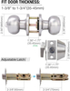 tubular knobset